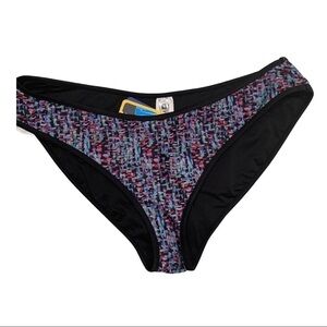 Fabletics Bajan Multicolor Bikini Bottoms Brand New Sz M